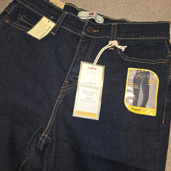 NWT Levi's 512 Perfectly Slimming Boot Cut women's jeans - Picture 5 of 7